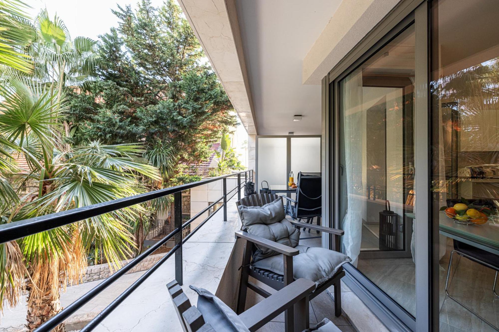 Studio Centre Terrasse Climatisation 50M Plage Menton Eksteriør bilde