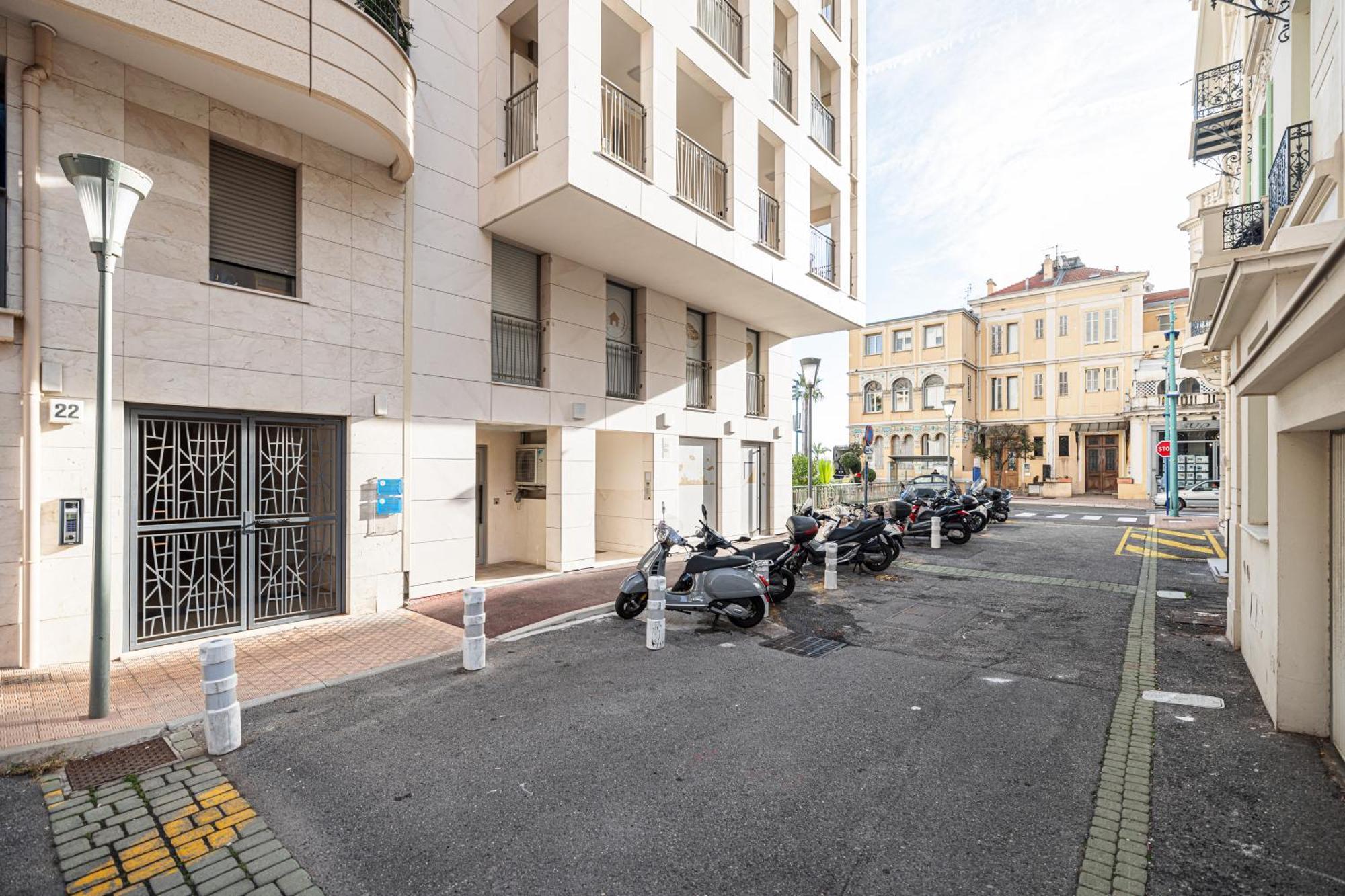 Studio Centre Terrasse Climatisation 50M Plage Menton Eksteriør bilde