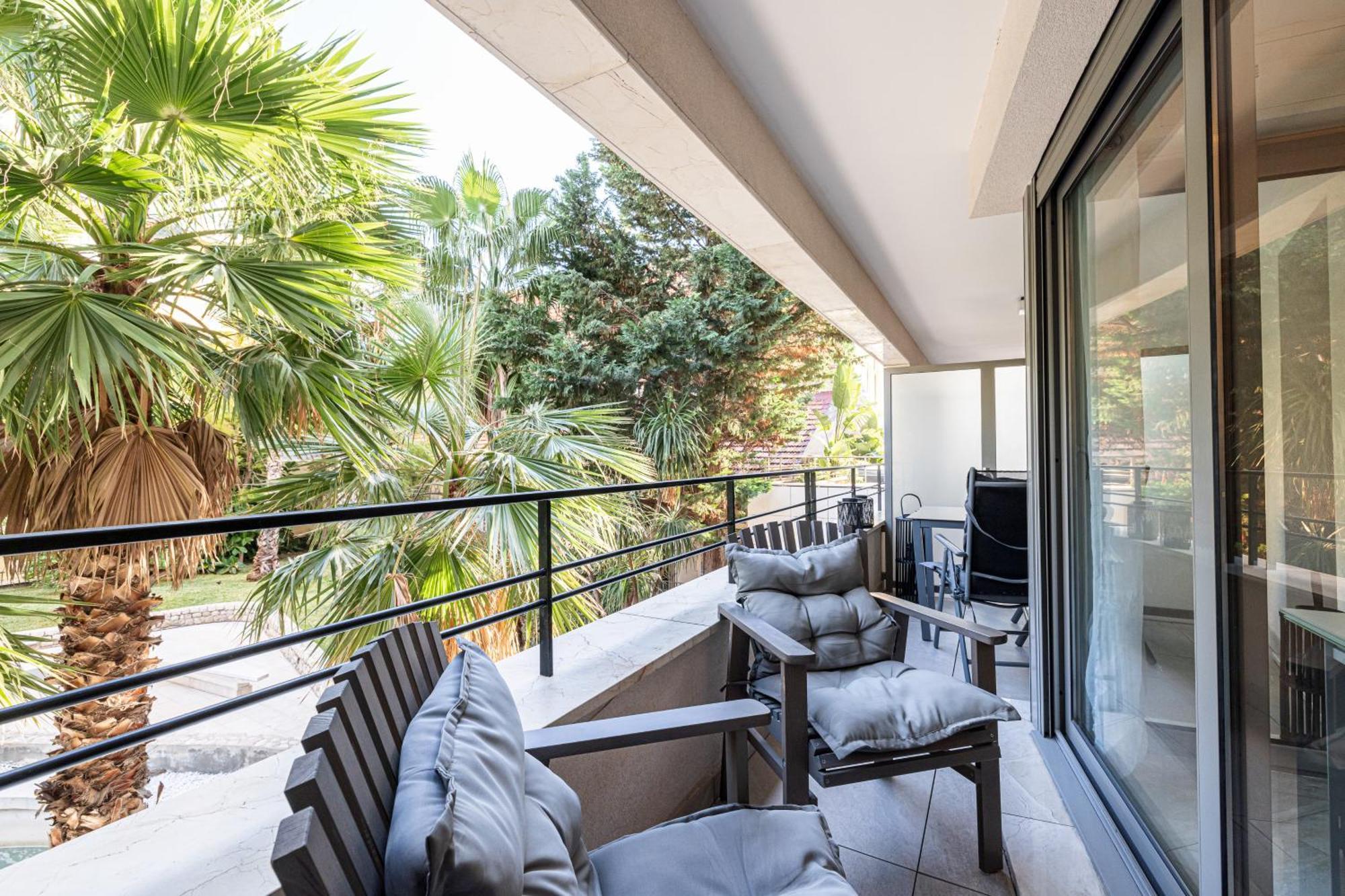 Studio Centre Terrasse Climatisation 50M Plage Menton Eksteriør bilde
