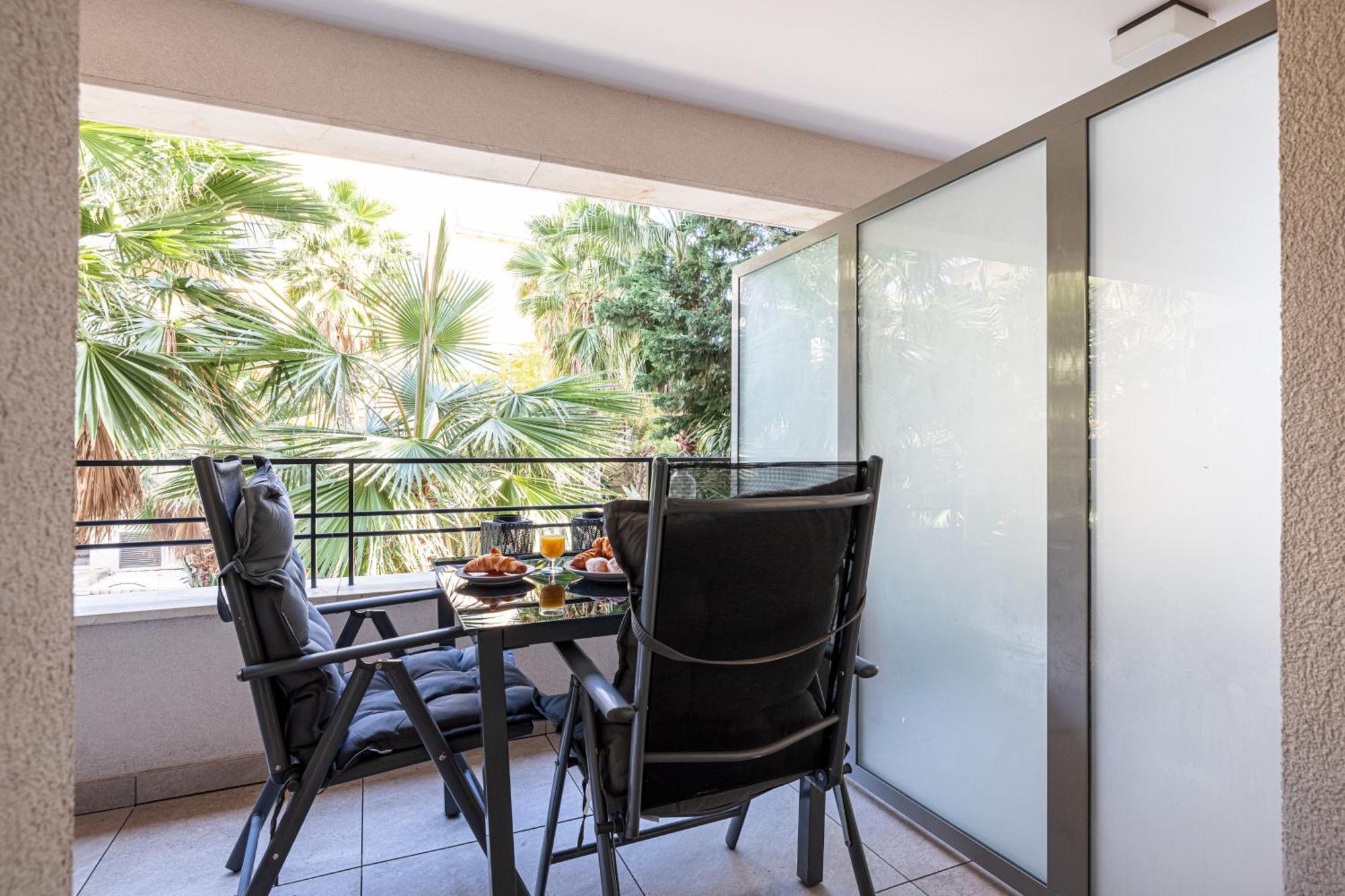 Studio Centre Terrasse Climatisation 50M Plage Menton Eksteriør bilde