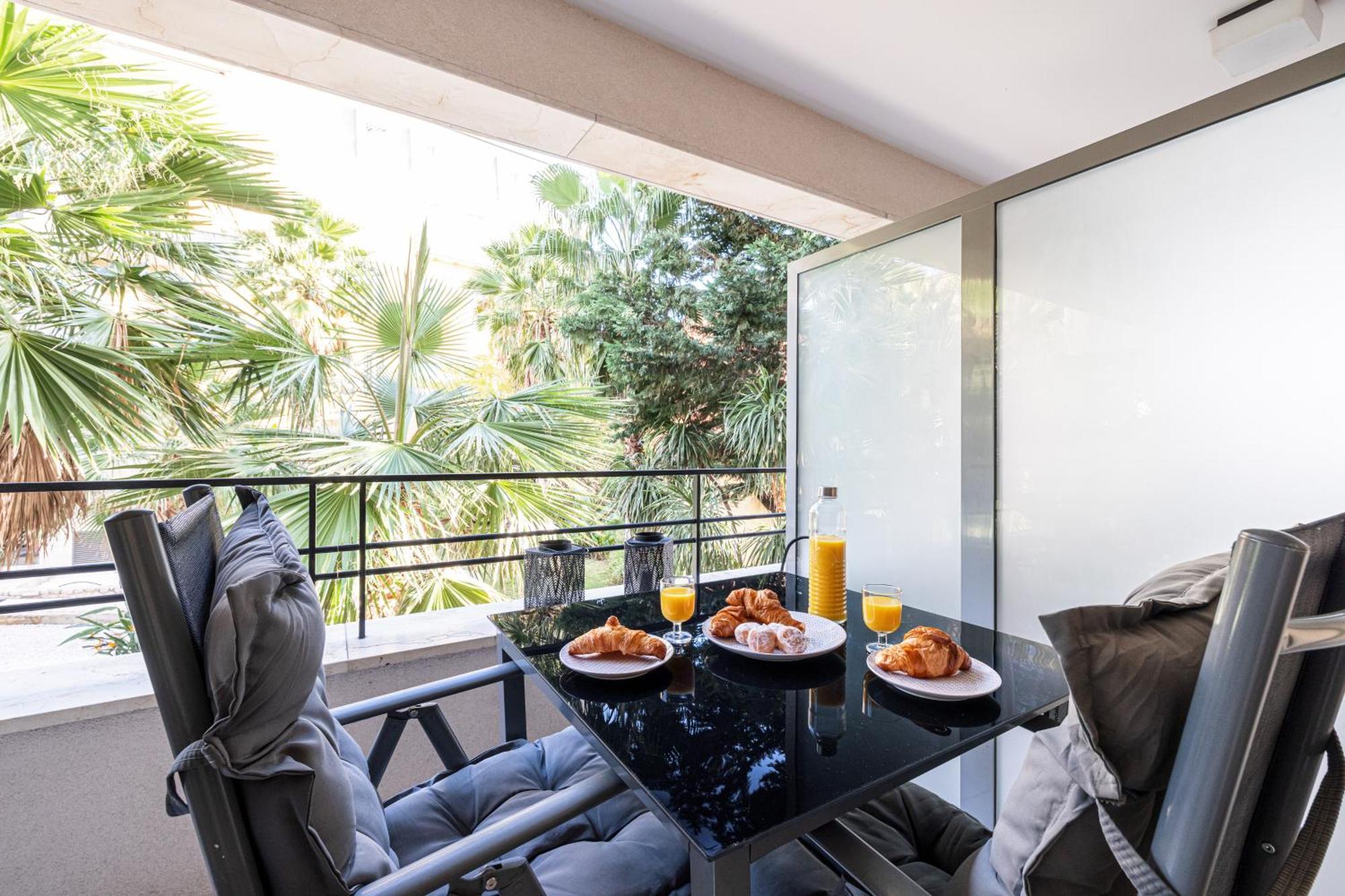 Studio Centre Terrasse Climatisation 50M Plage Menton Eksteriør bilde